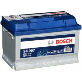 Аккумулятор автомобильный Bosch S4 Silver 72Ah (0 092 S40 070)