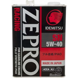 Моторное масло Idemitsu Zepro Racing 5w-40 4 л