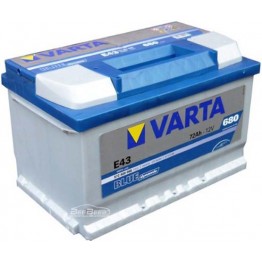 Аккумулятор автомобильный Varta Blue Dynamic 72Ah 572409068 E43