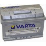 Аккумулятор автомобильный Varta Silver Dynamic 74Ah 574402075 E38