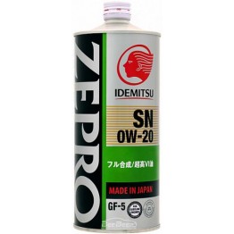 Моторное масло Idemitsu Zepro Eco Medalist 0w-20 1 л