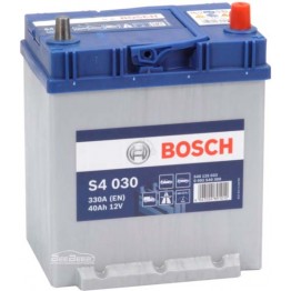 Аккумулятор автомобильный Bosch S4 Silver Asia 40Ah (0 092 S40 300)