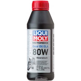 Трансмиссионное масло Liqui Moly Motorbike Gear Oil 80W 1617 500 мл