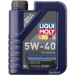 Моторное масло Liqui Moly Optimal Synth 5W-40 3925 1 л