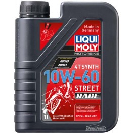 Моторное масло Liqui Moly Motorbike 4T Synth Street Race 10W-60 1525 1 л