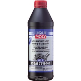 Трансмиссионное масло Liqui Moly Vollsynthetisches Hypoid-Getriebeoil GL-5 LS 75W-140 8038 1 л