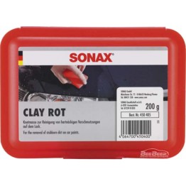 Шлифующая красная глина Sonax Clay Rot 450405 200 гр